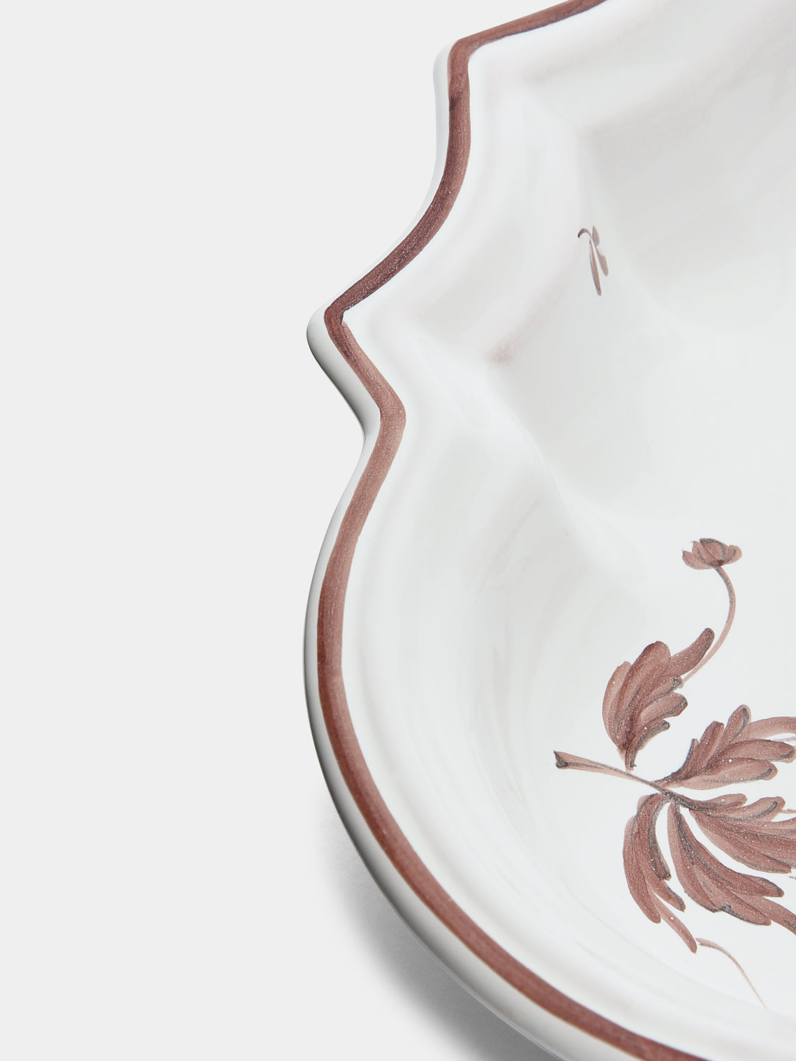 Z.d.G - Camaïeu Hand-Painted Ceramic Medium Serving Dish -  - ABASK