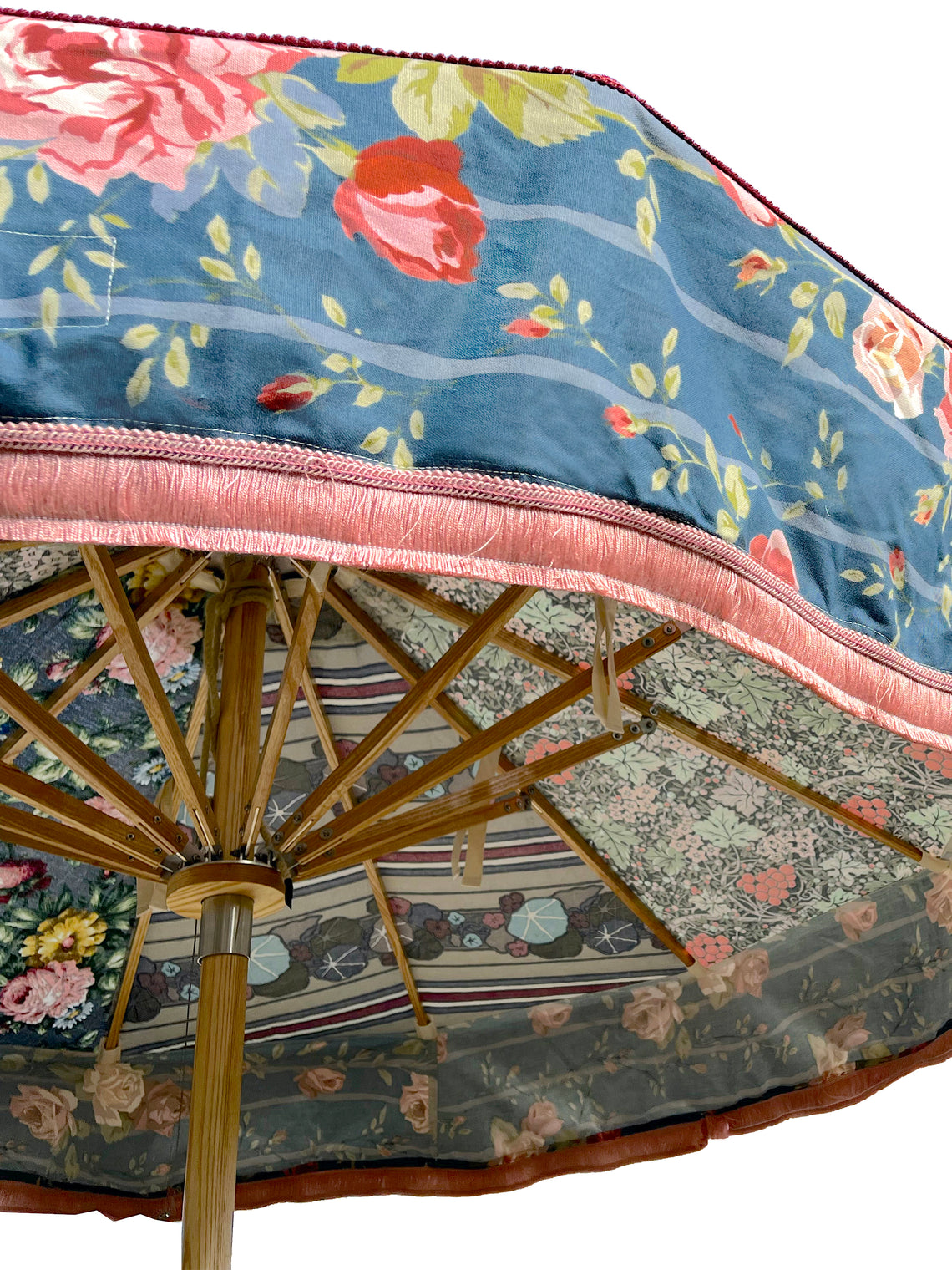Sunbeam Jackie - Indigo Rose Vintage-Cotton Parasol -  - ABASK