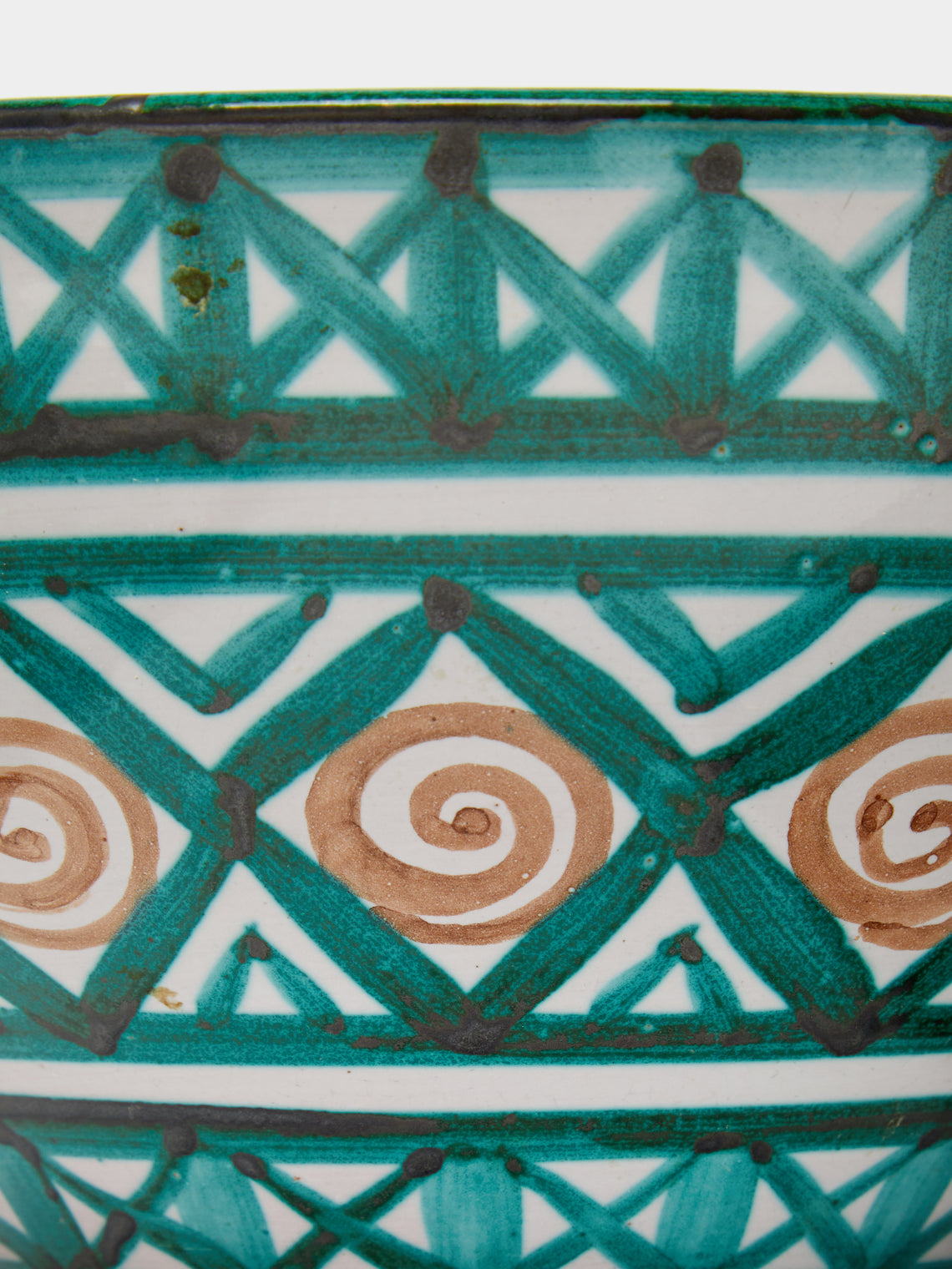 Antique and Vintage - 1950s Robert Picault Ceramic Salad Bowl -  - ABASK