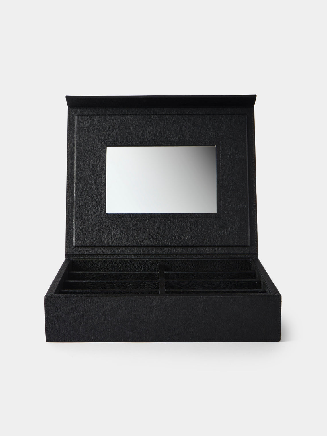 Giobagnara - Leather Glasses Box - Black - ABASK - 