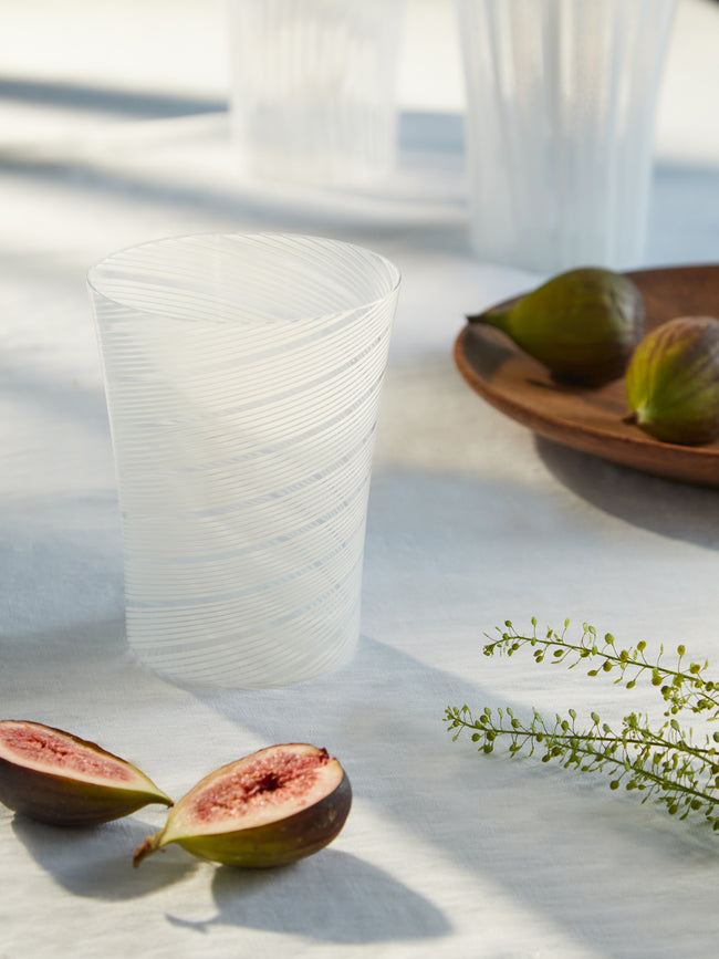 NasonMoretti - Canova Hand-Blown Murano Glass Tumbler -  - ABASK