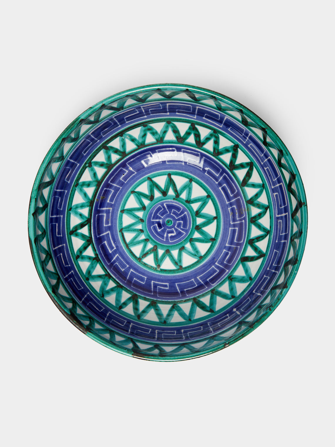 Antique and Vintage - 1950s Robert Picault Ceramic Salad Bowl -  - ABASK