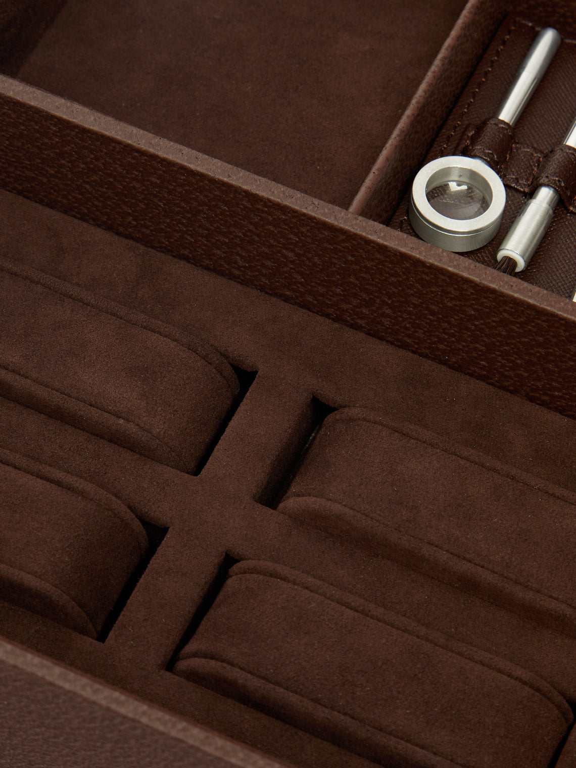 Lorenzi Milano - Bamboo Leather Jewellery Box -  - ABASK