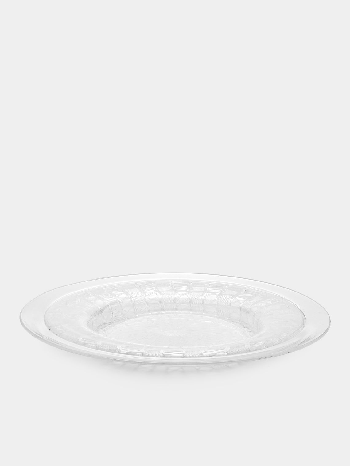 Antique and Vintage - 1960s Venini Murano Glass Platter -  - ABASK