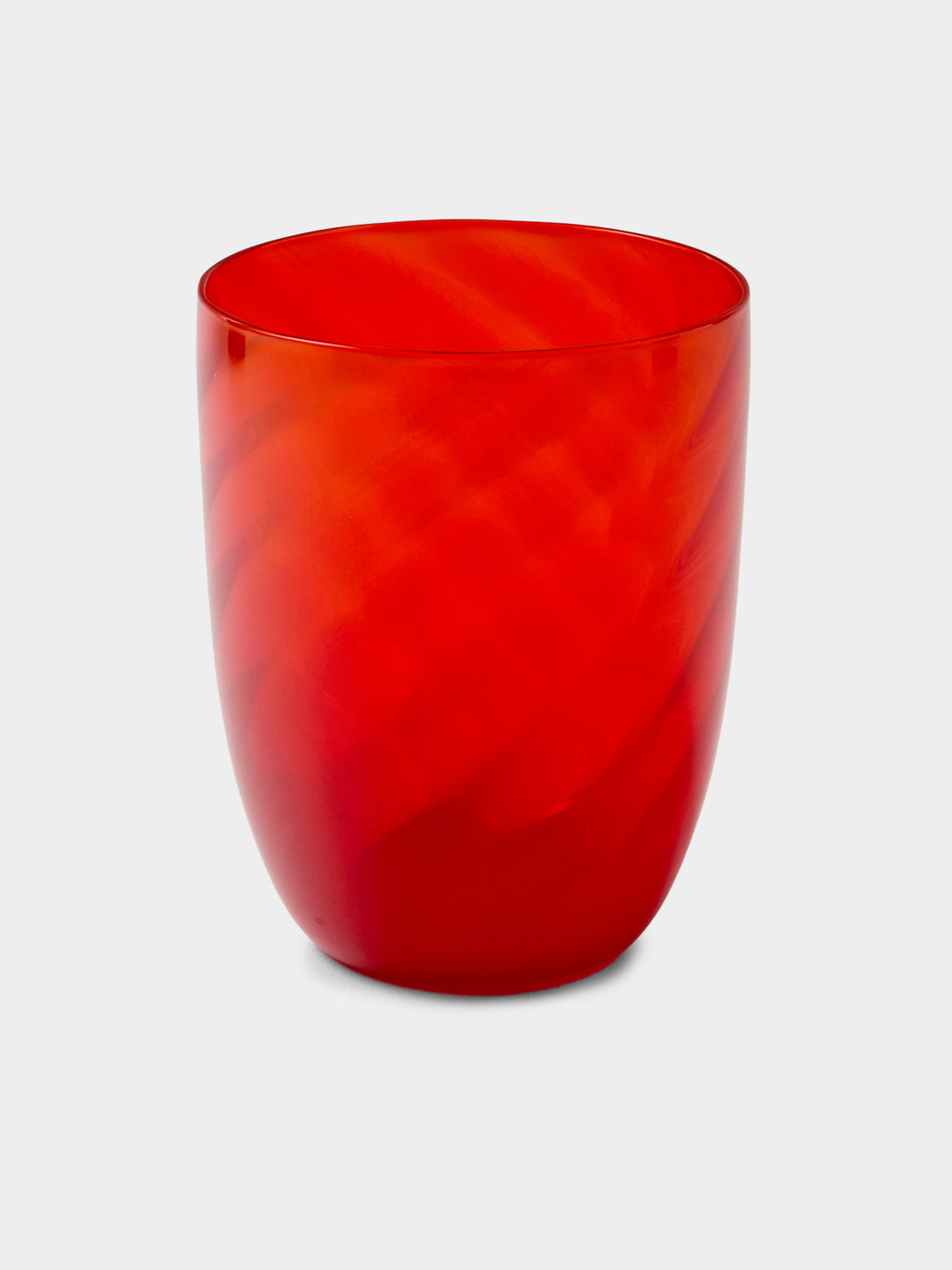 NasonMoretti - Ida Glass Water Tumblers (Set of 6) - Orange - ABASK