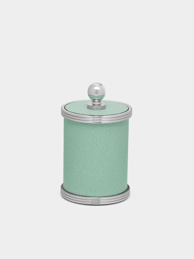 Giobagnara - Amalfi Leather Small Box - Light green - ABASK - 