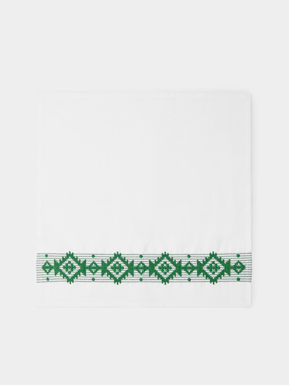 The Table Love - Folklore Hand-Embroidered Linen Napkins (Set of 4) -  - ABASK