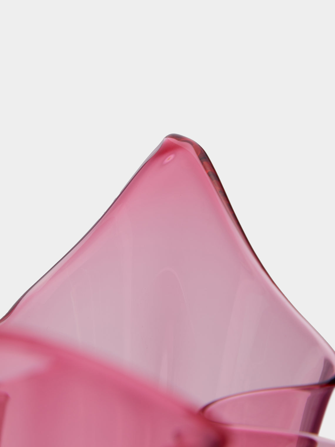 Venini - Fazzoletto Hand-Blown Murano Glass Medium Vase -  - ABASK
