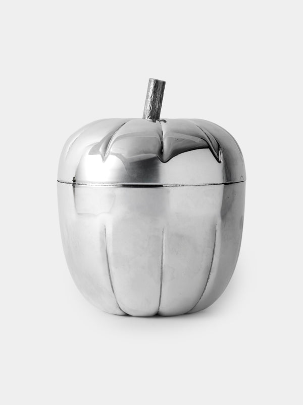 Antique and Vintage - 1970s Teghini Firenze Silver-Plated Pepper Ice Bucket - Silver - ABASK - 