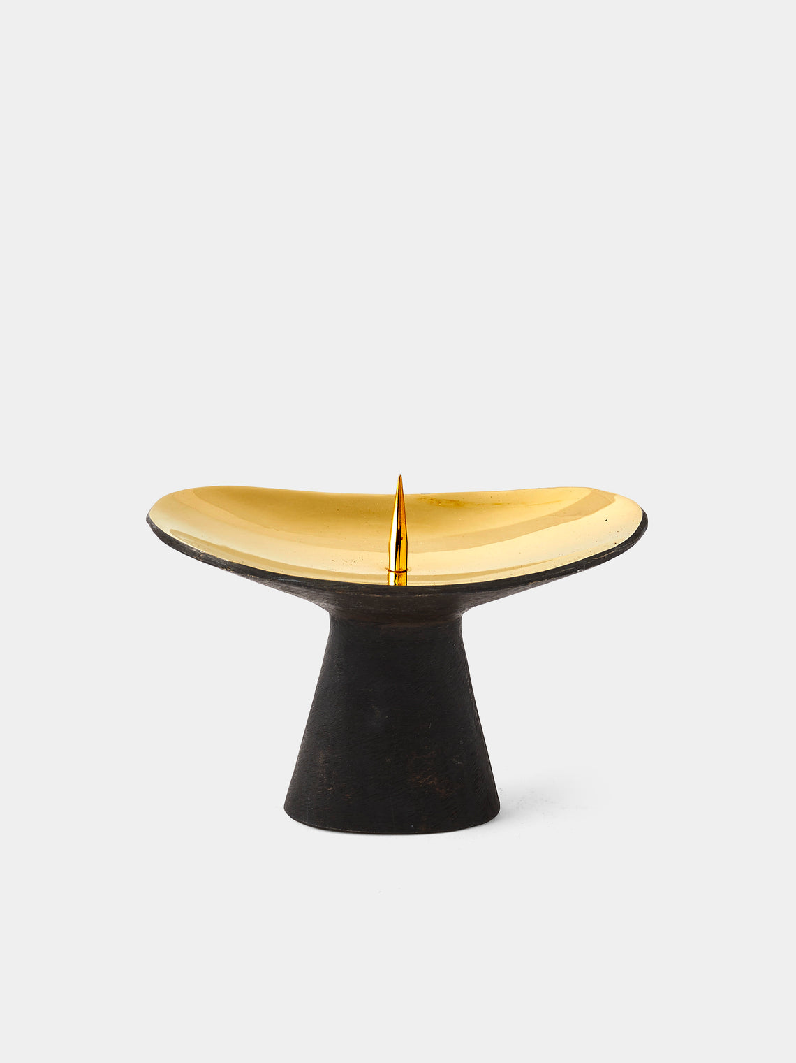 Carl Auböck - Brass Candle Holders (Set of 2) - Black - ABASK