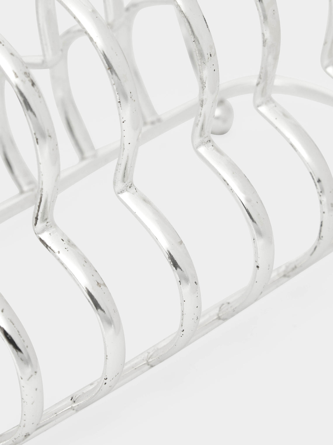 Antique and Vintage - 1900s Silver-Plated Toast Rack -  - ABASK