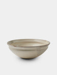 Fuminari Araga - Kohiki Slipware Shallow Bowls – 8in/21cm (Set of 4) - White - ABASK - 