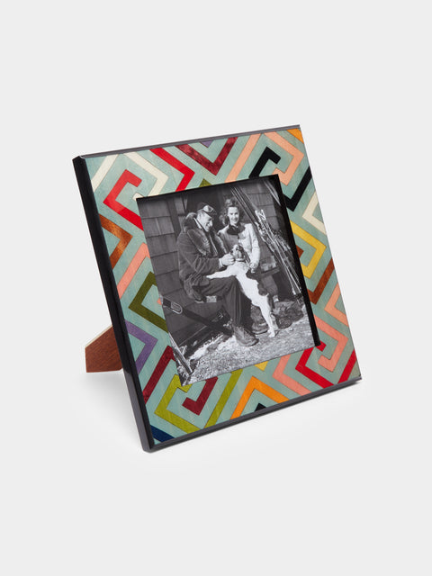 Biagio Barile - Labyrinth Wood Inlay Photo Frame -  - ABASK - 