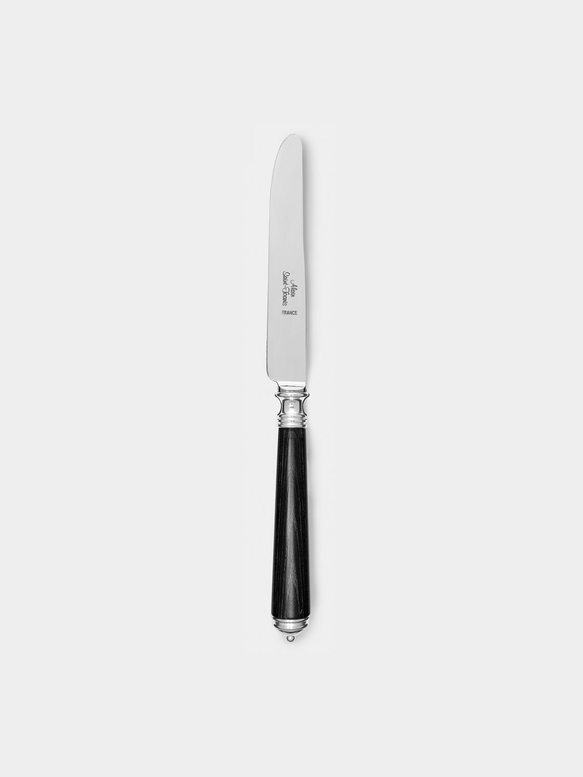 Alain Saint-Joanis - Marbella Ebony Starter/Dessert Cutlery (Set of 4) - Black - ABASK