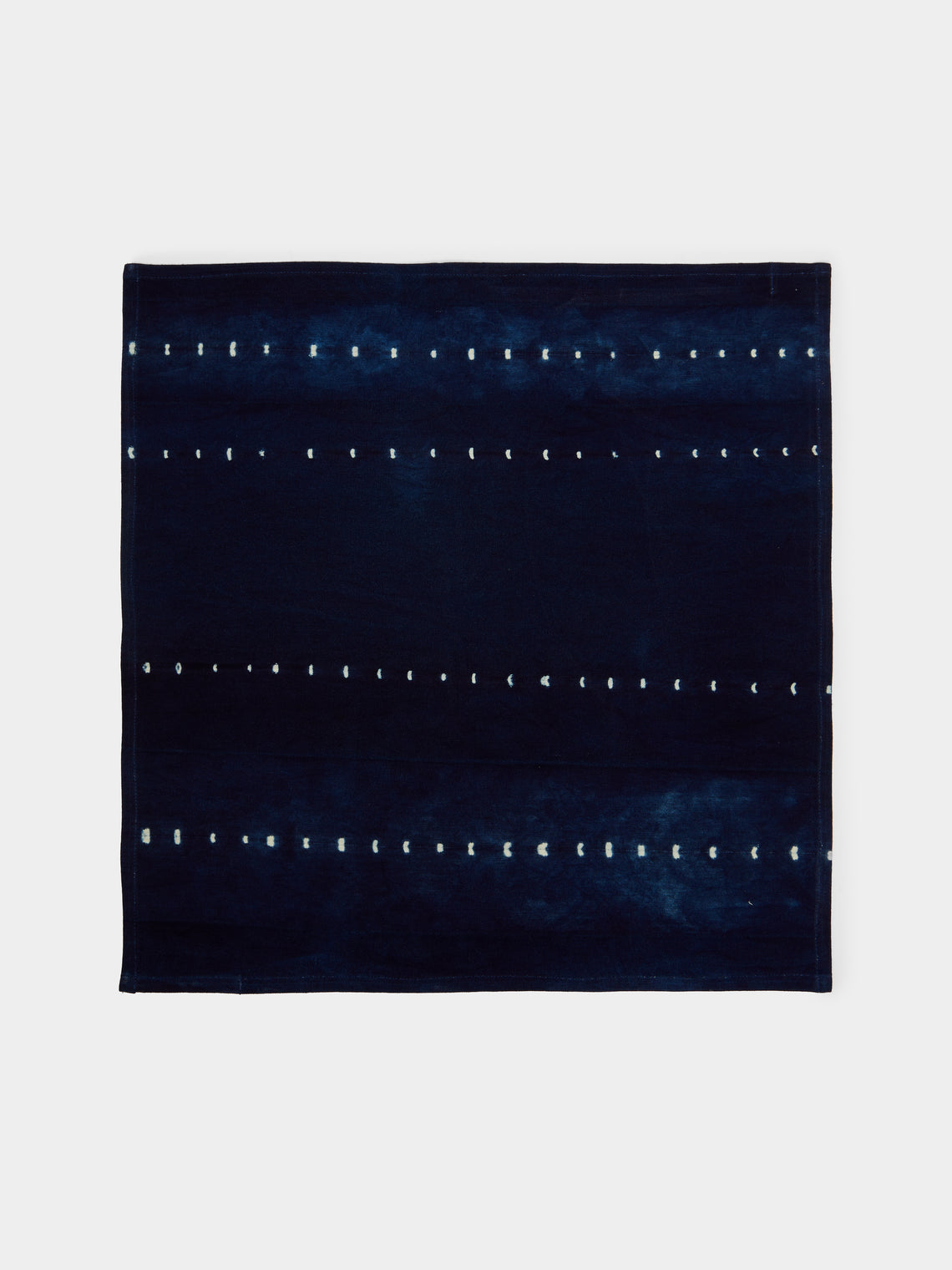 Tensira - Indigo Hand-Dyed Cotton Napkins (Set of 4) -  - ABASK