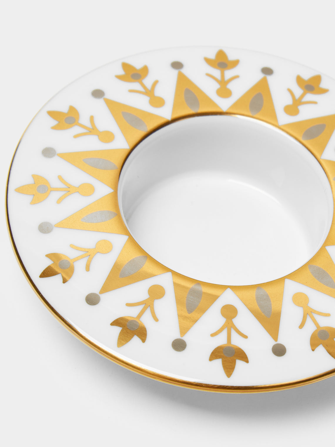 Augarten - Hand-Painted Porcelain Tealight Holder -  - ABASK