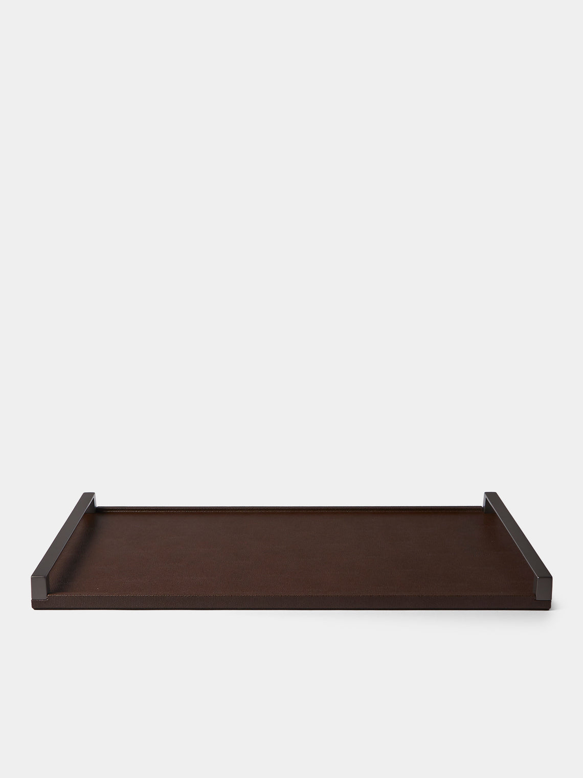 Pinetti - Giove Leather Tray (21in/53cm) - Navy - ABASK