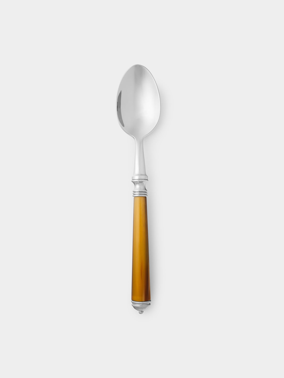 Alain Saint-Joanis - Marbella Dark Horn Resin Dinner Cutlery Set - Brown - ABASK