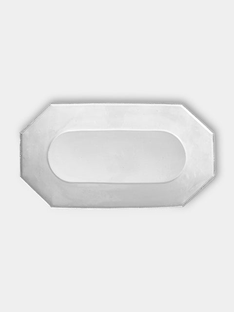 Astier de Villatte - Hand-Glazed Ceramic Large Platter - White - ABASK - 