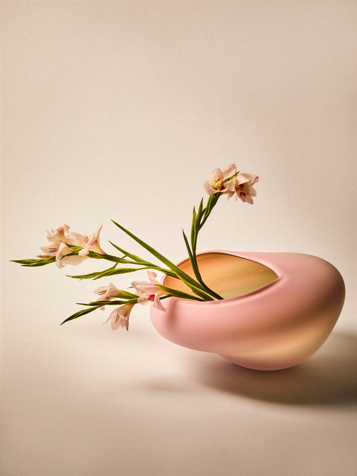 David Valner - Polypore Hand-Blown Glass Bowl (15in/38cm) - Multiple - ABASK