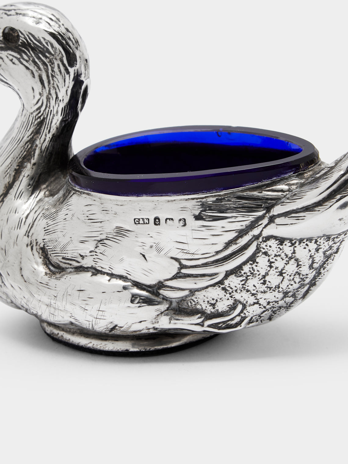 Antique and Vintage - 1905 Sterling Silver Salt and Pepper Ducks (Set of 2) -  - ABASK
