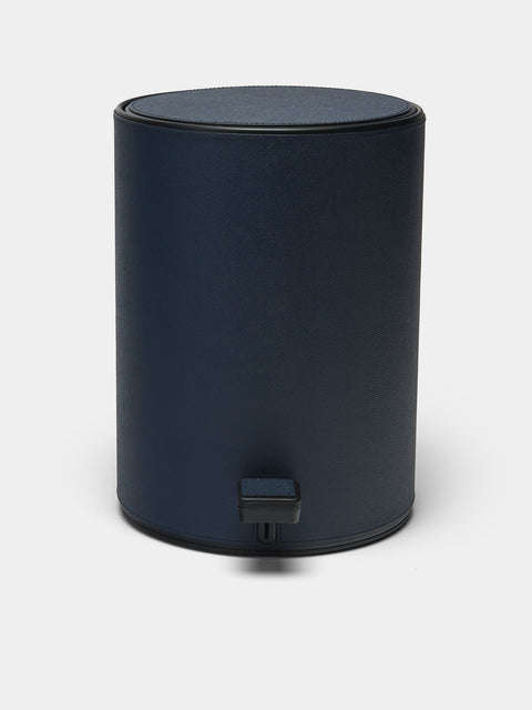 Giobagnara - Jazz Leather Pedal Bin - Navy - ABASK - 