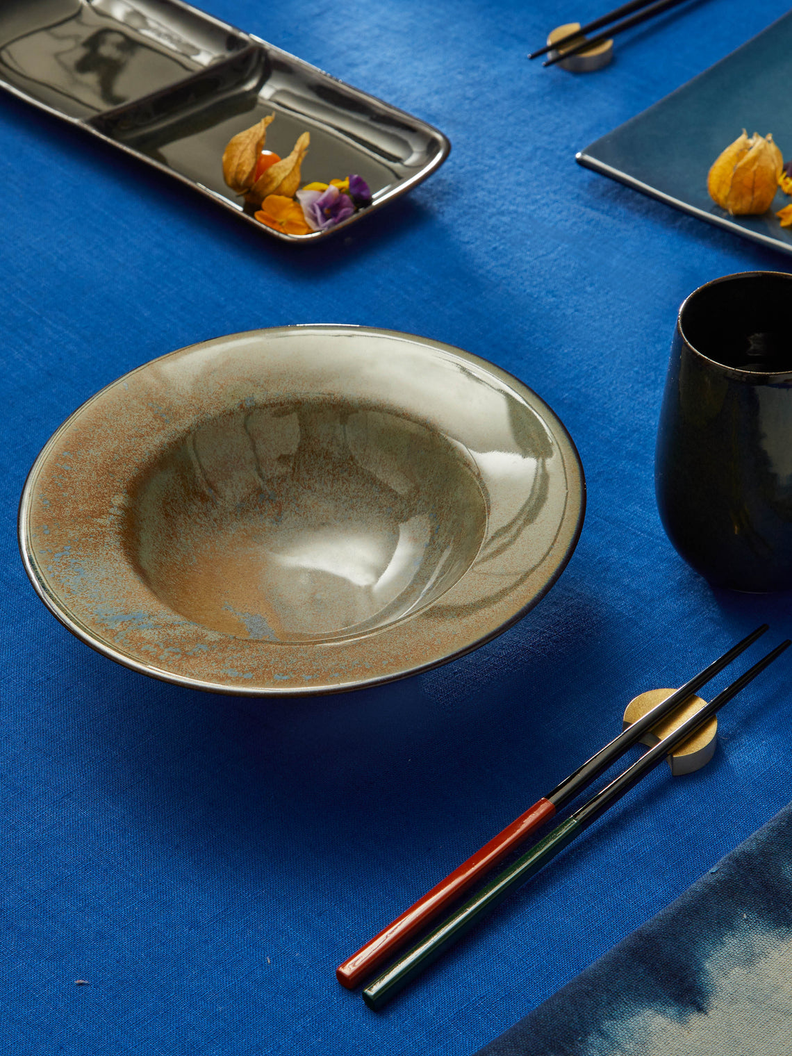 Mervyn Gers Ceramics - Hand-Glazed Ceramic Deep Bowls (Set of 6) -  - ABASK