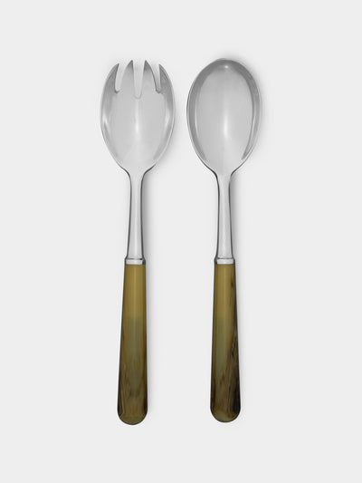 Alain Saint-Joanis - Marbled Resin Salad Servers -  - ABASK - 