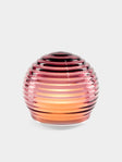 Green Wolf Lighting - Ametista Curve Hand-Blown Murano Glass Portable Table Light - Purple - ABASK - 
