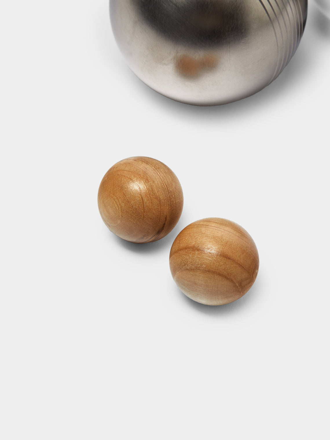 Giobagnara - Leather Outdoor Boules Set - Yellow - ABASK