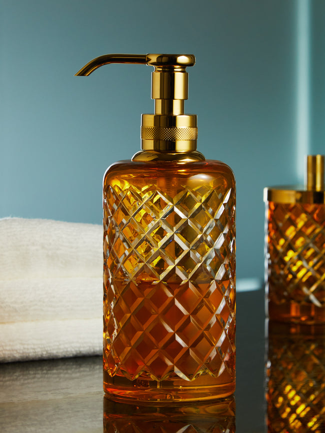 Zodiac London - Cut Crystal Soap Dispenser -  - ABASK