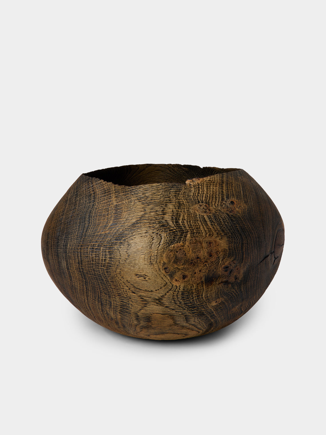 Friedemann Buehler - Dark Brown Oak Bowl - Brown - ABASK - 