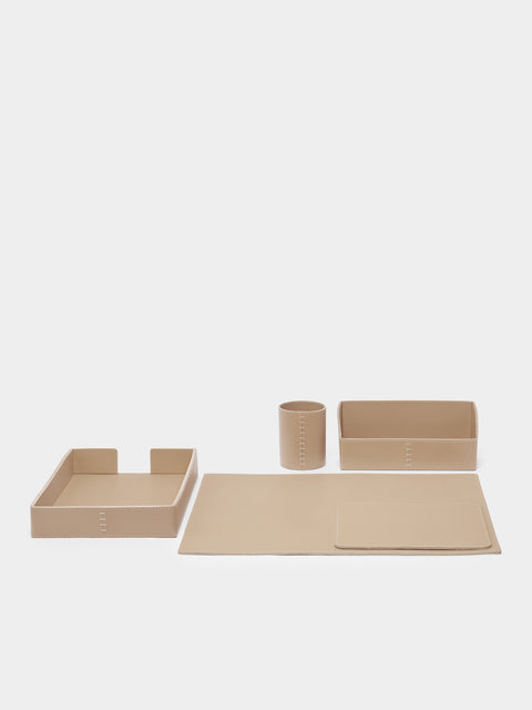 Rabitti 1969 - Todi Leather Desk Set -  - ABASK - 