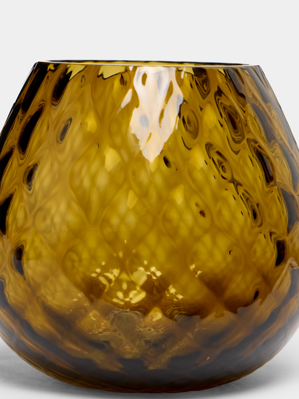 NasonMoretti - Macrame Tealight Holders (Set of 4) - Yellow - ABASK