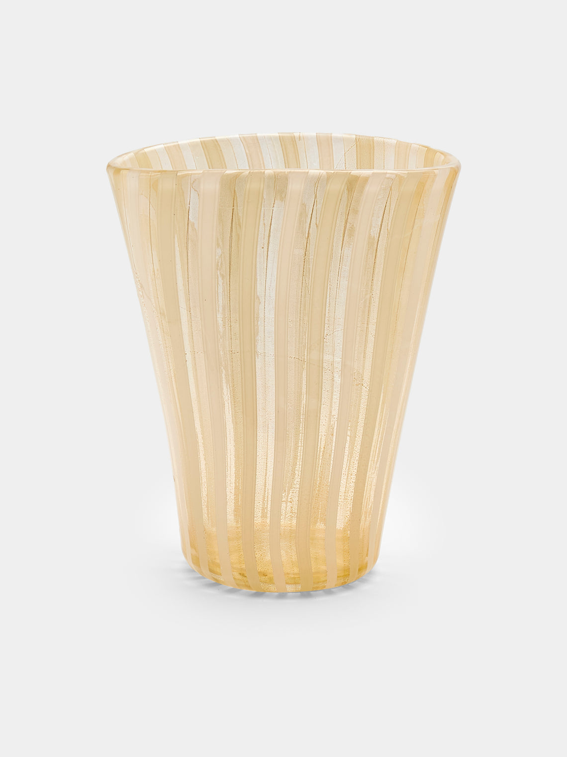 Antique and Vintage - 1960s Barovier & Toso Murano Glass Vase - White - ABASK - 