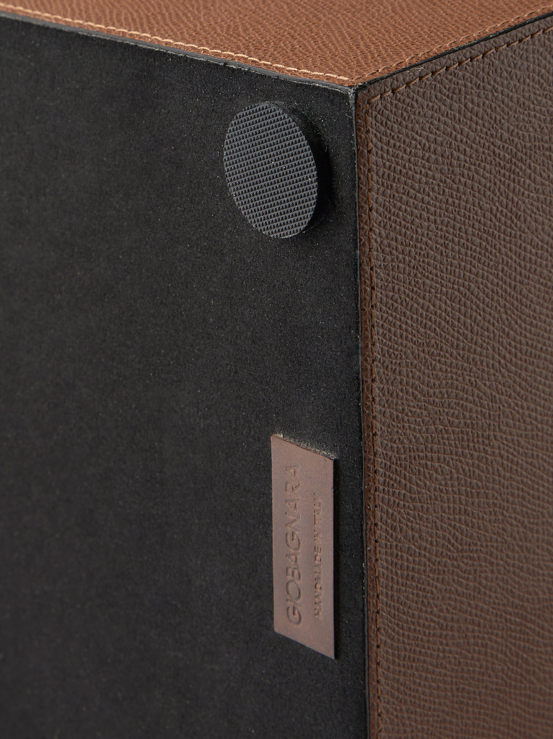 Giobagnara - Daily Leather Magazine Holder - Brown - ABASK