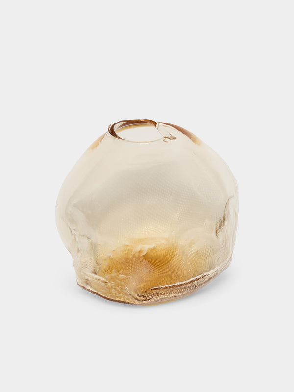 Vogel Studio - Hand-Blown Glass Bud Vase (5in/13cm) - Yellow - ABASK - 