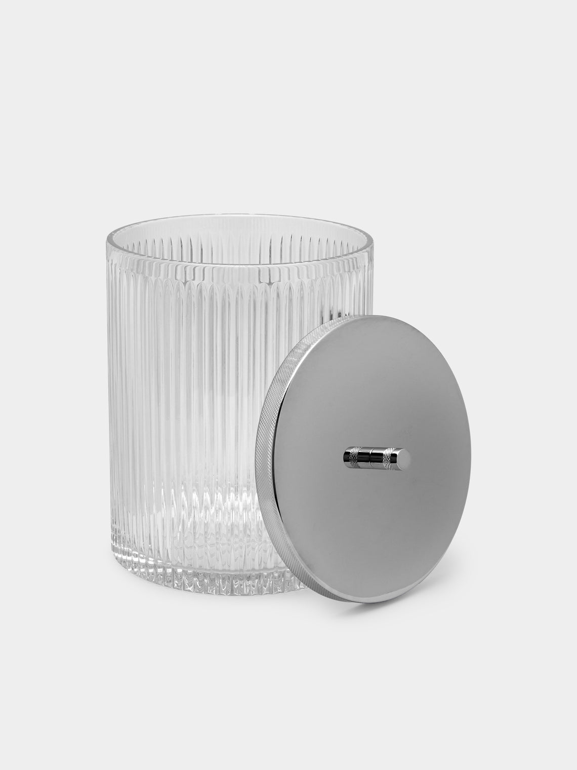 Zodiac London - Cut Crystal Lidded Bin -  - ABASK