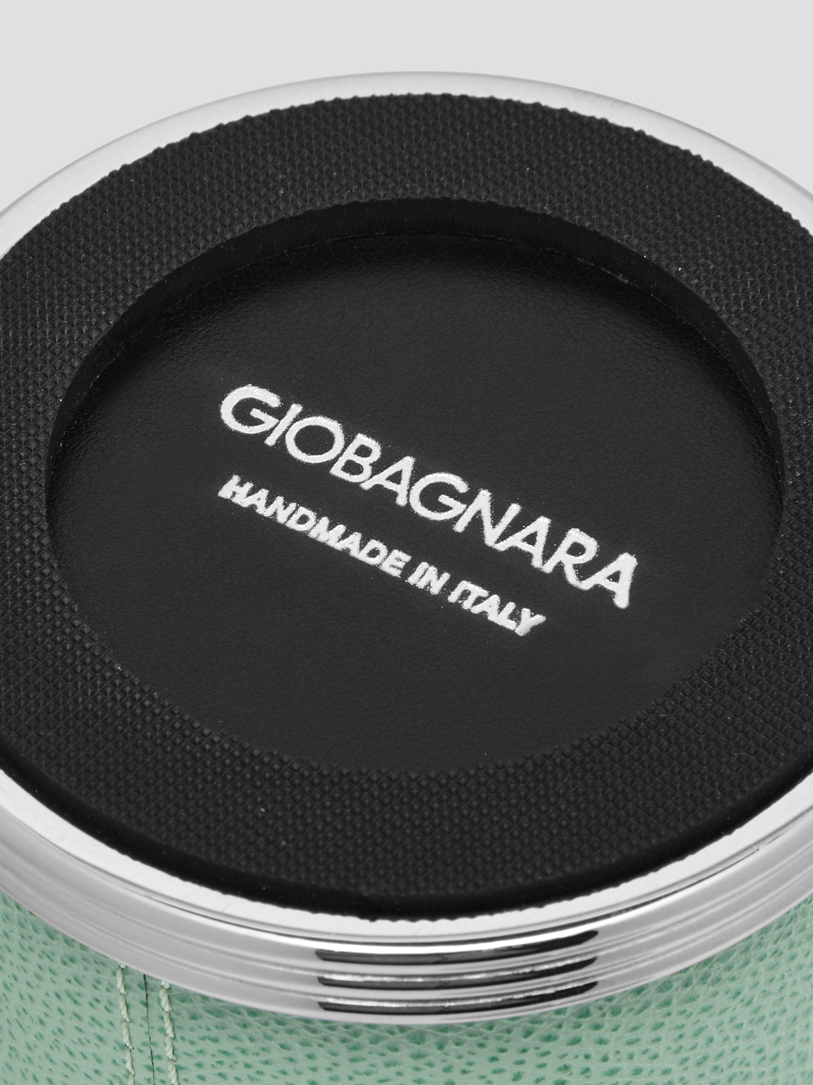 Giobagnara - Amalfi Leather Small Box - Light green - ABASK