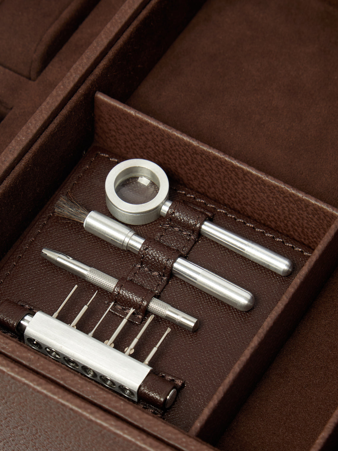 Lorenzi Milano - Bamboo Leather Jewellery Box -  - ABASK