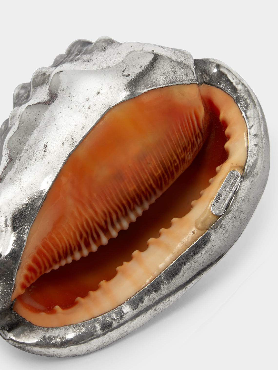 Antique and Vintage - 1950s Buccellati Sterling Silver Coated Shell -  - ABASK