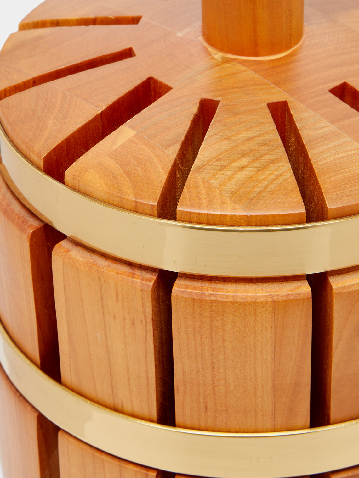 Antique and Vintage - Mid-Century Carl Auböck for Ostovics Culinar Wood Knife Holder -  - ABASK