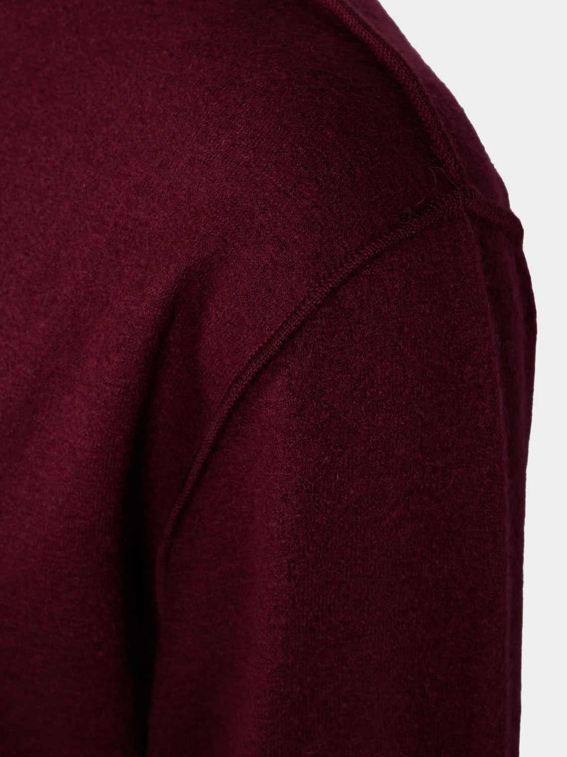 Denis Colomb - Fuzzy Brushed Cashmere Crew-Neck Sweater | Size: M - Red - ABASK