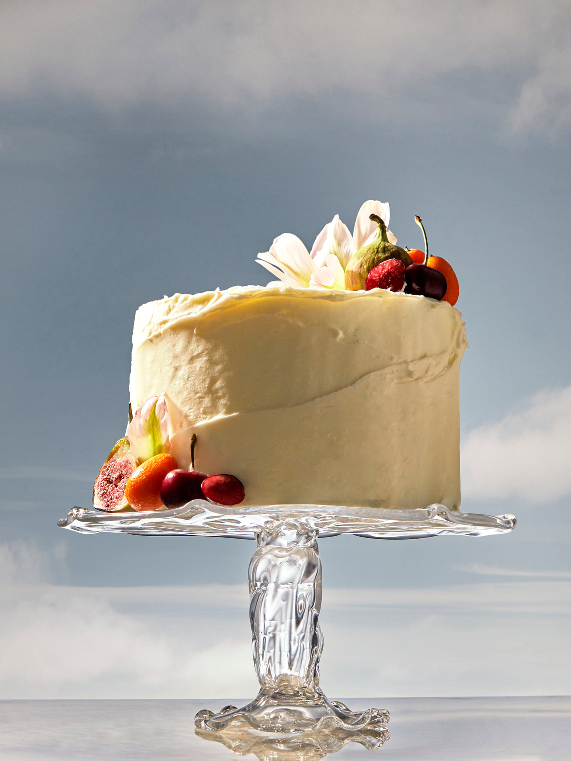Alexander Kirkeby - Hand-Blown Crystal Cake Stand -  - ABASK