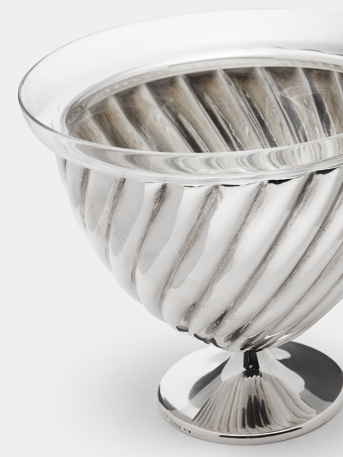 Antique and Vintage - 1900s Silver Caviar Bowl -  - ABASK