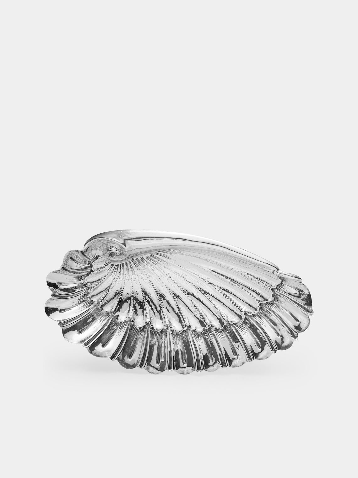 Antique and Vintage - 1940s Silver Shell -  - ABASK