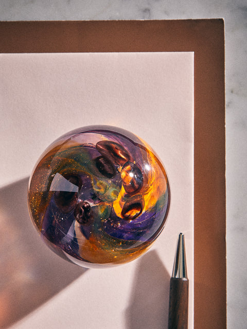 Antique and Vintage - 1960s Glass Paperweight -  - ABASK
