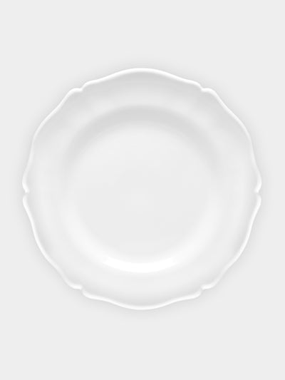Bourg Joly Malicorne - Festons Ceramic Round Serving Dish -  - ABASK - 