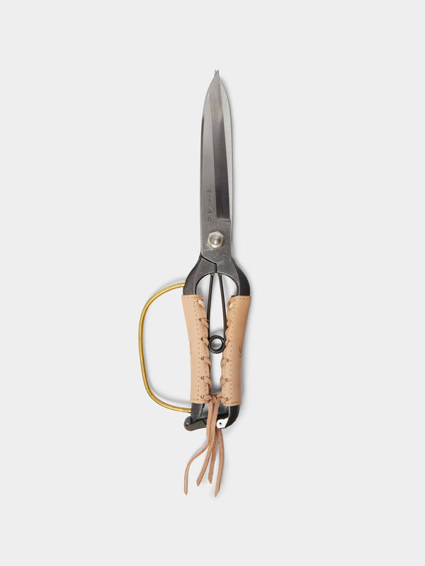 Onoyoshi Hamono - Trimming Shears with Braided Leather Handles -  - ABASK - 