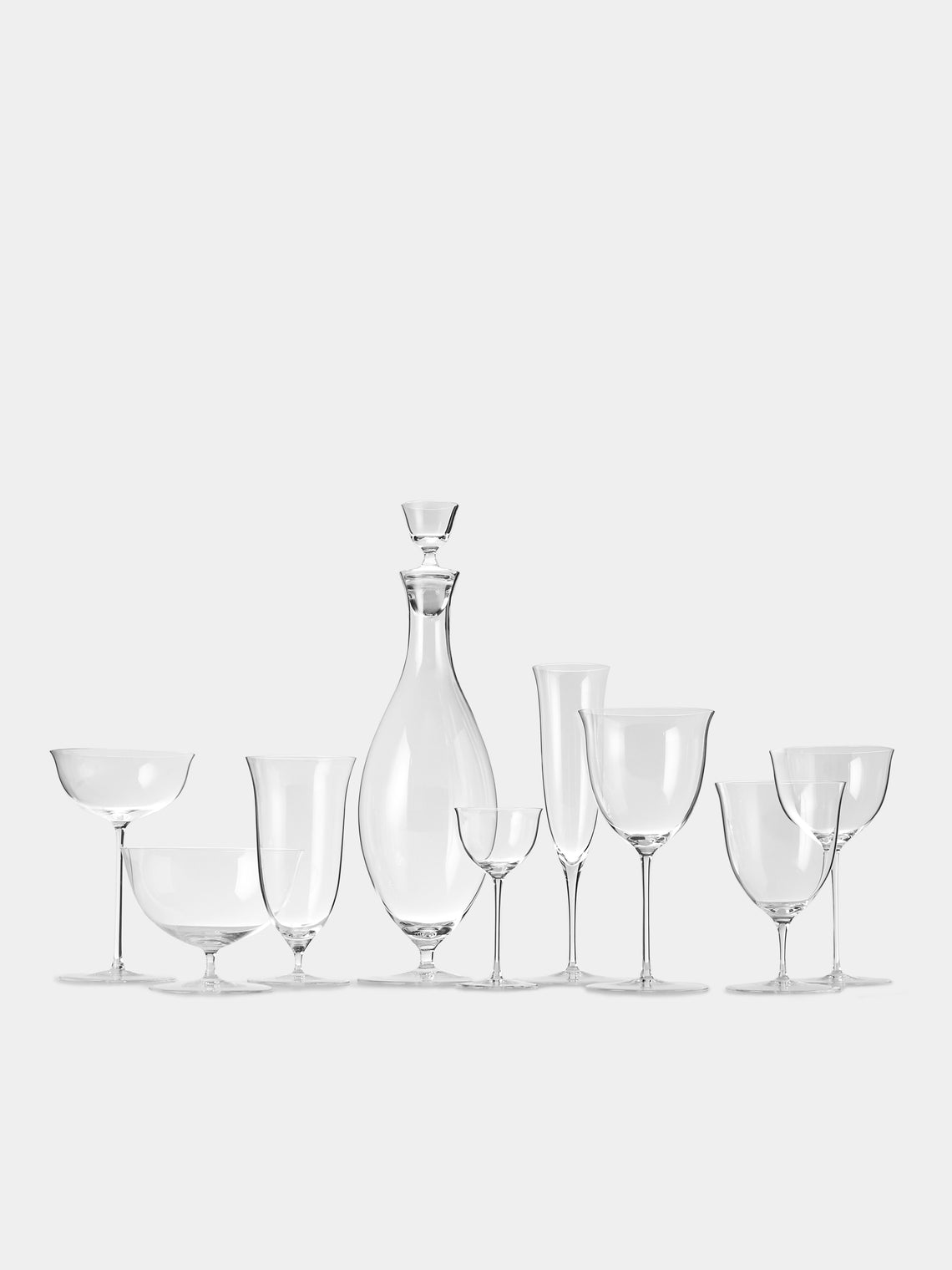 Lobmeyr - Patrician Hand-Blown Crystal Collection - Clear - ABASK
